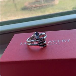James Avery Arrow & Heart Ring